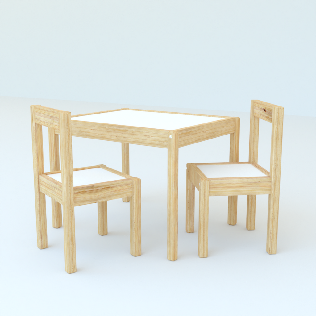 Mesa y Silla Kinder
