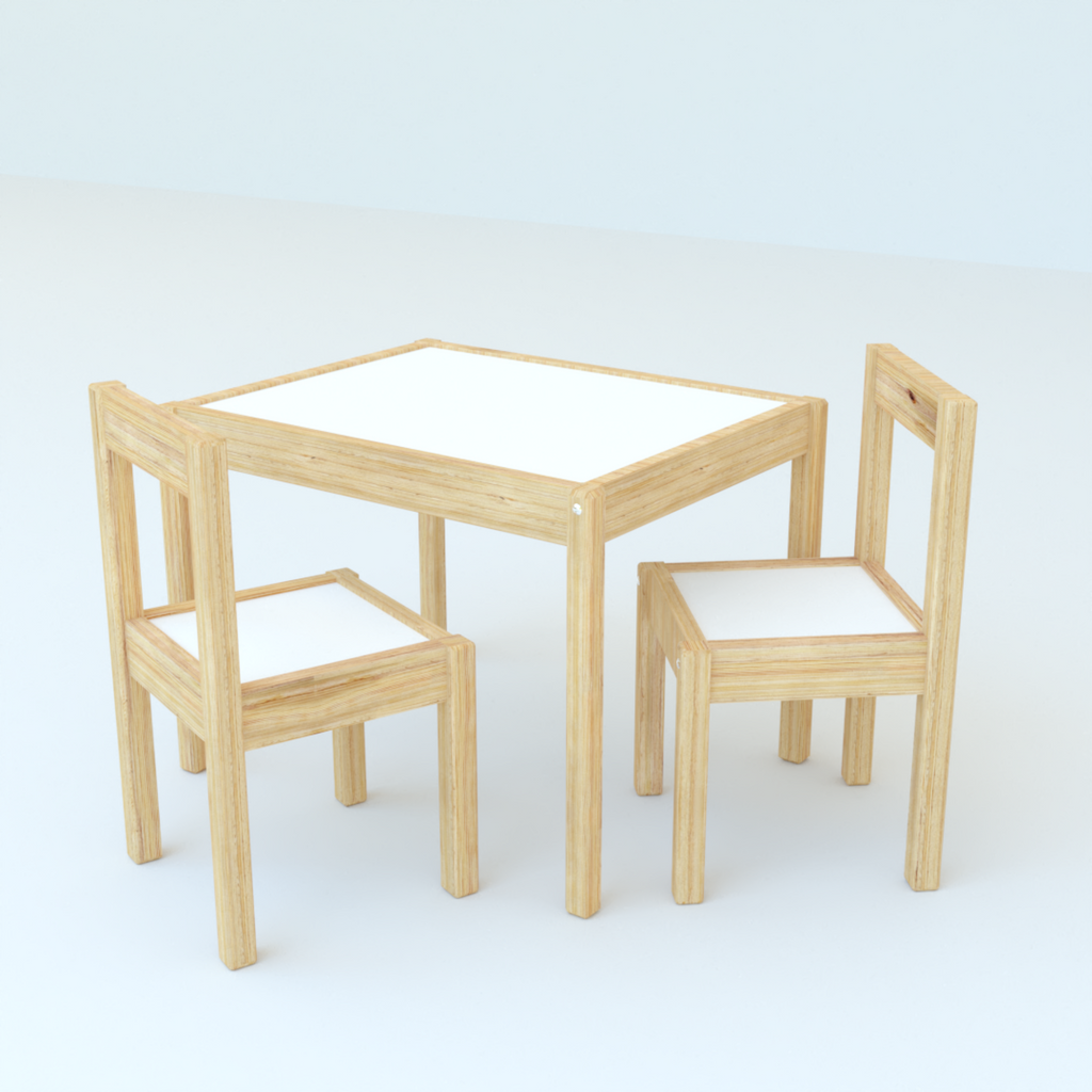 Mesa y Silla Kinder