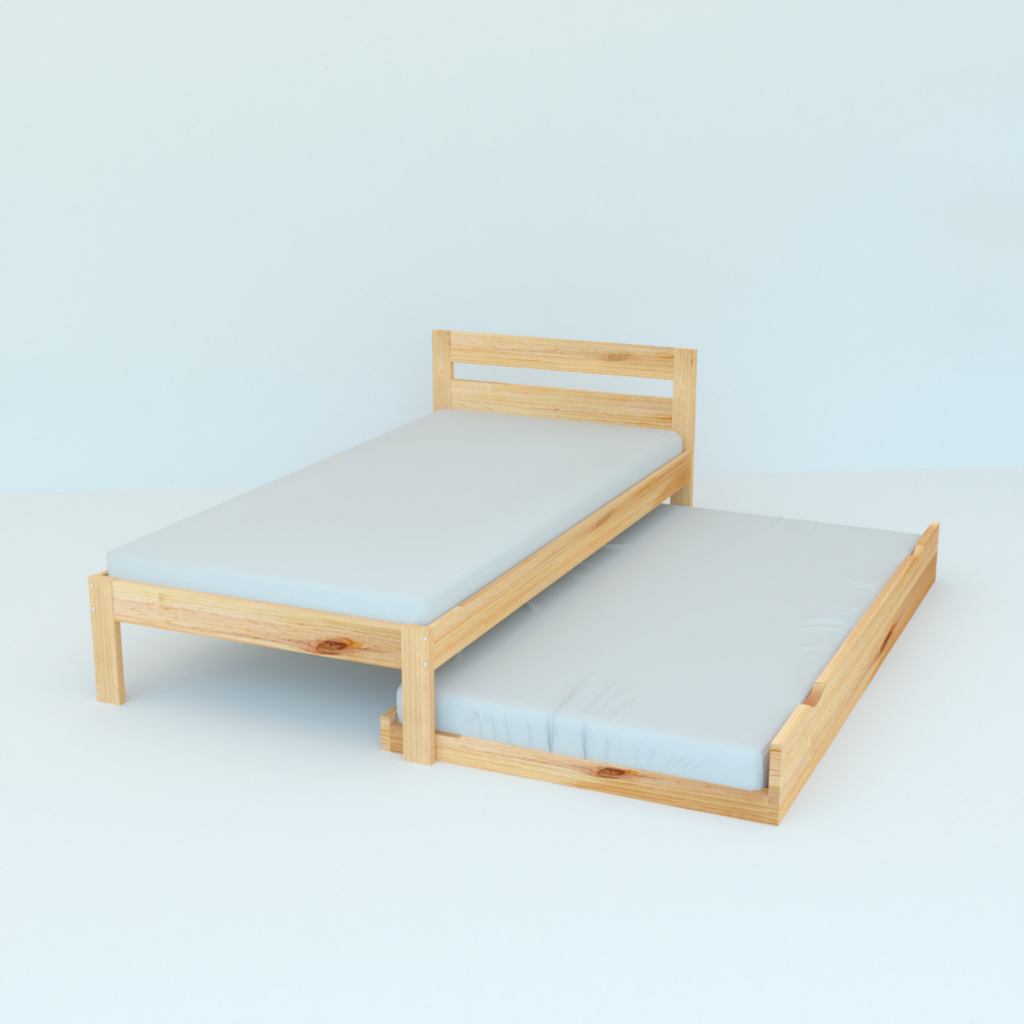 Cama Individual con Nido