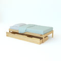 Cama Individual sin Copete un Cajon
