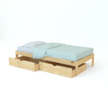 Cama Individual sin Copete 2 Cajones