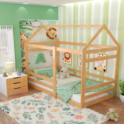 Cama Casita Individual