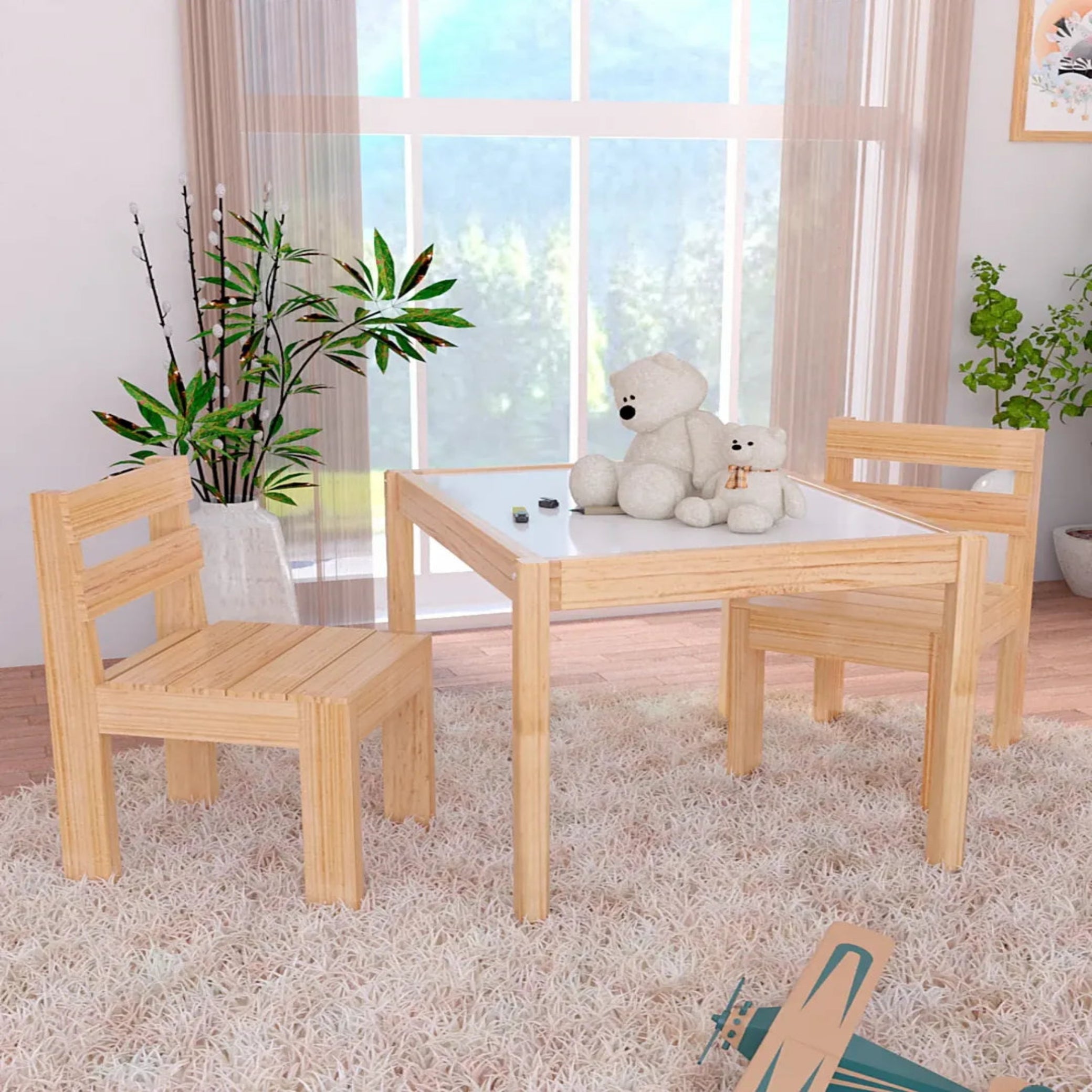 Mesa y Silla Kinder