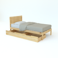 Cama Individual Copete alto un Cajon
