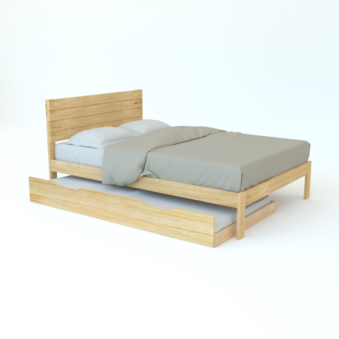 Cama Matriminial con Nido